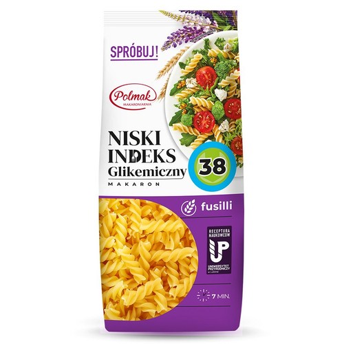 Makaron świderki niski IG Polmak 250 g