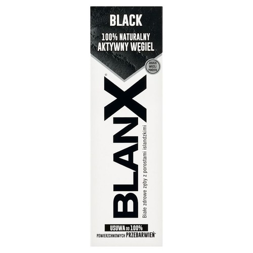 Pasta do zębów Black naturalny węgiel BlanX 75 ml