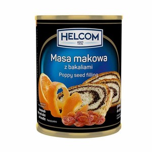 Masa makowa z bakaliami Helcom 850 ml