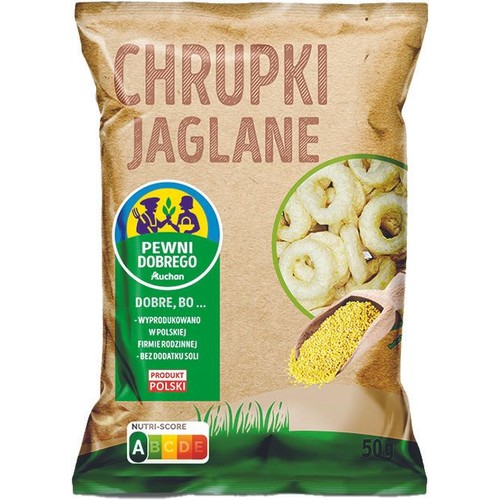 Chrupki jaglane Pewni Dobrego 50 g