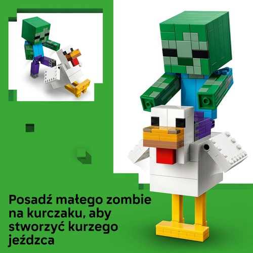 Minecraft Kurzy jeździec 21582 LEGO 1 sztuka