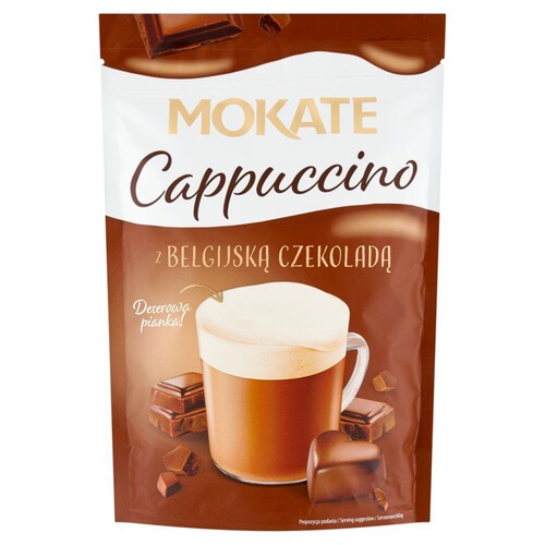 Cappuccino z belgijską czekoladą  Mokate 110 g