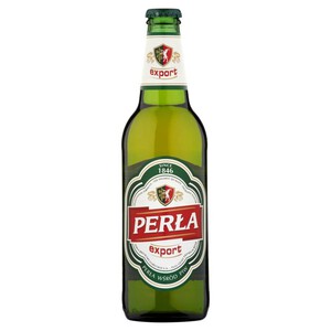 Export piwo jasne pełne pasteryzowane alk. 5.6% obj.  Perła 500 ml