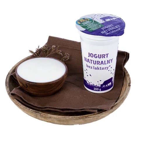 Jogurt naturalny bez laktozy Pewni Dobrego 200 g