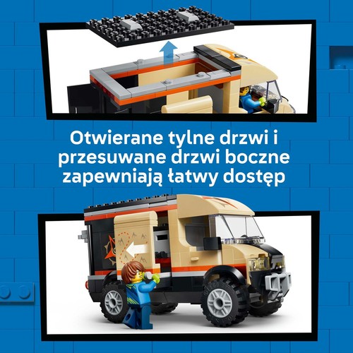 City Furgonetka z rowerami górskimi 60512 LEGO 1 sztuka