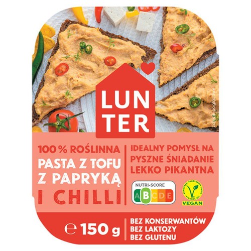 Pasta z tofu z papryką i chilli Lunter 150 g