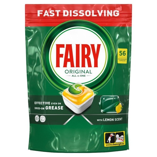 Kapsułki do zmywarki Original Lemon FAIRY 56 kapsułek