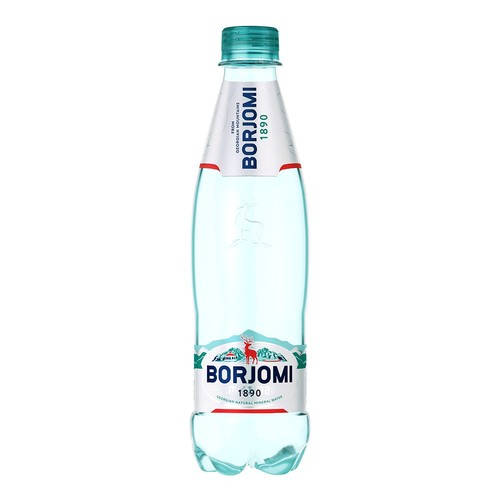 Woda mineralna gazowana wysokozmineralizowana Borjomi 500 ml