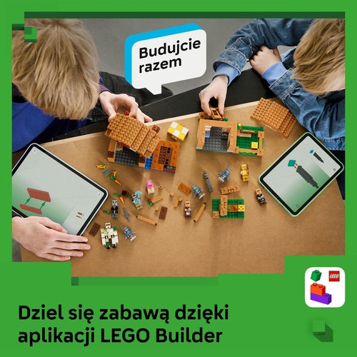 Minecraft Najazd przywoływaczy na wioskę 21596 LEGO 1 sztuka