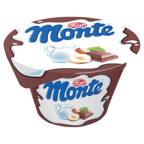 Monte Deser mleczny z czekoladą i orzechami Zott 150 g