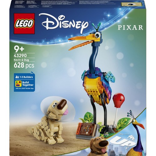 Disney i Pixar Stefan i As 43290, figurki z filmu Odlot LEGO 1 sztuka