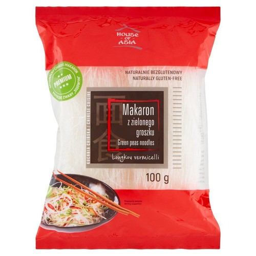 Makaron z zielonego groszku House of Asia 100 g
