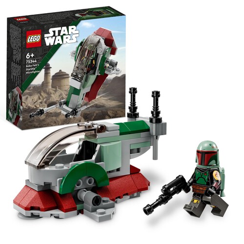 Star Wars™ Mikromyśliwiec kosmiczny Boby Fetta™ 75344 LEGO 1 sztuka