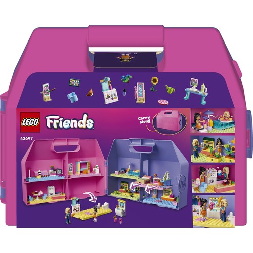 Friends Kreatywna walizka z domkiem dla lalek 42697 LEGO 1 sztuka