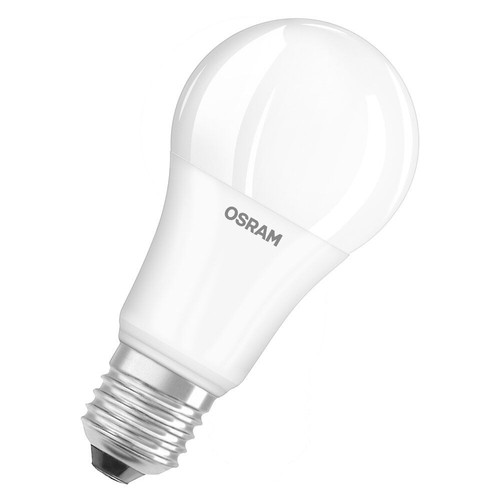 Żarówka OSRAM, biała, z gwintem E27.