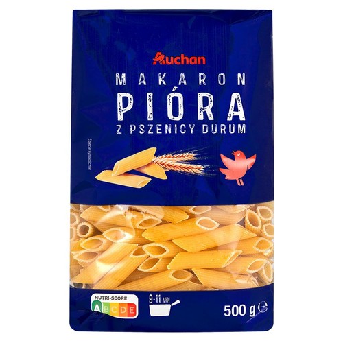 Makaron pióra penne rigate Auchan 500 g