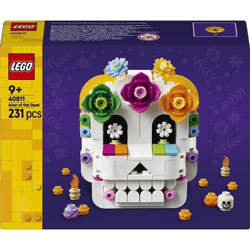 Ozdoba z czaszką LEGO® Ołtarz dla zmarłych Día De Los Muertos 40811 LEGO 1 sztuka
