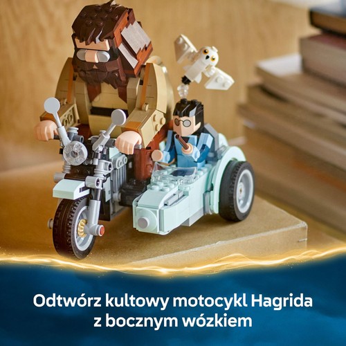 Harry Potter™ Przejażdżka motocyklowa Hagrida i Harry’ego 76443 LEGO 1 sztuka