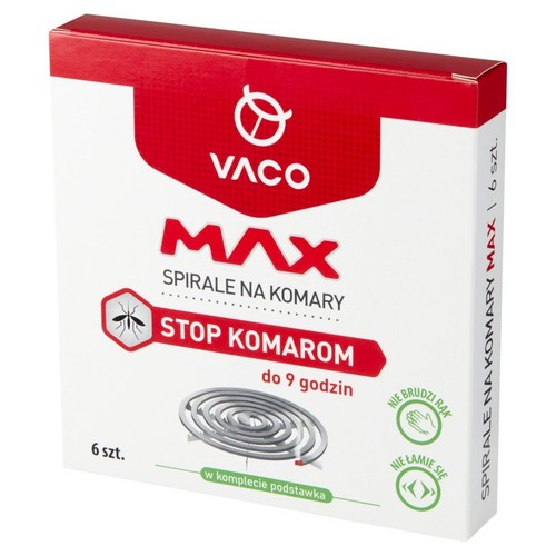 Spirale na komary  Vaco 6 sztuk