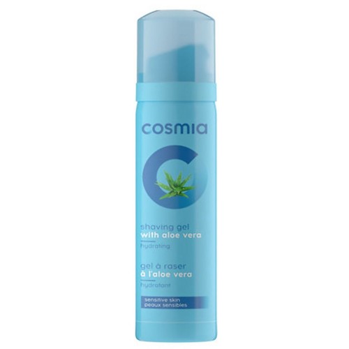 Żel do golenia z aloesem do skóry wrażliwej Cosmia 200 ml