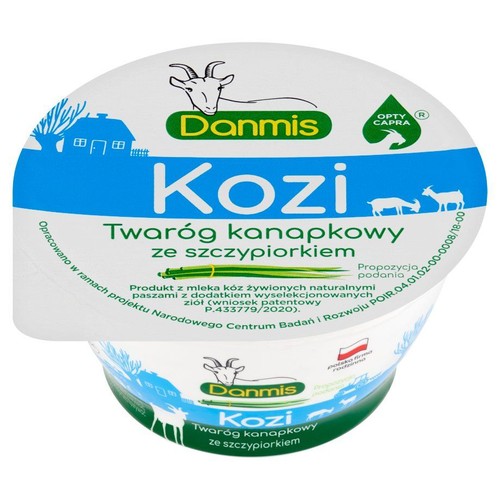 Kozi twaróg kanapkowy ze szczypiorkiem Danmis 150 g