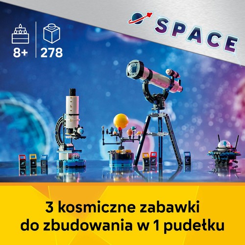 Zestaw Creator 3 w 1 Teleskop do odkrywania kosmosu 31378 LEGO 1 sztuka