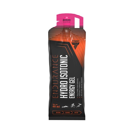 Edurance hydro isotonic energy gel malinowy Trec 60 ml