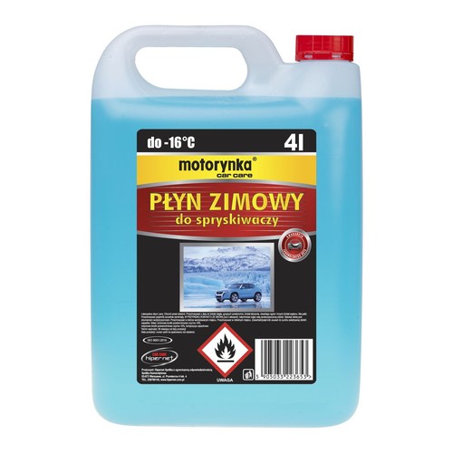 Płyn do spryskiwaczy zimowy -16C 4l MOTORYNKA 4 l