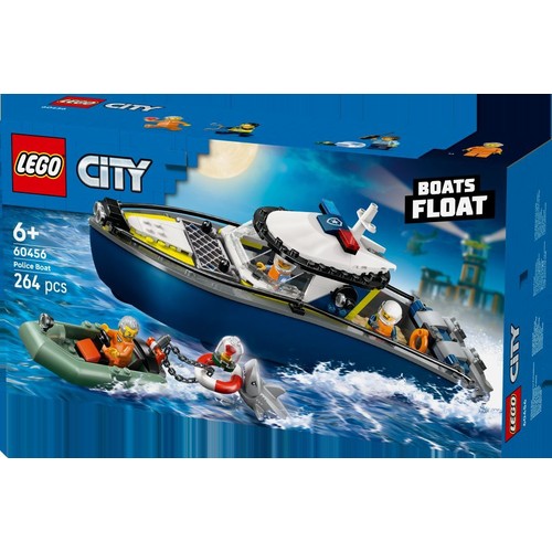 City Pościg łodzią policyjną 60456 LEGO 1 sztuka