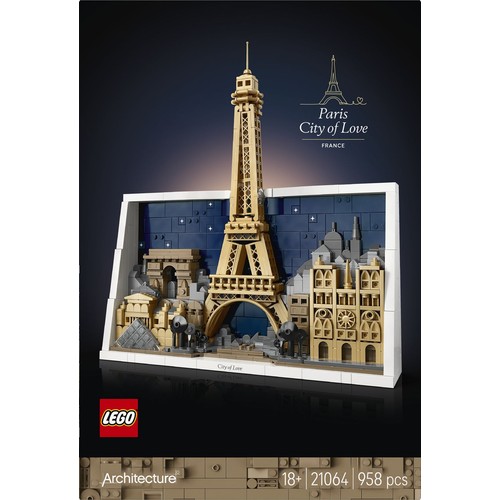 Architecture Paryż - miasto miłości 21064 LEGO 1 sztuka