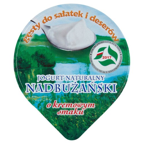 Jogurt naturalny Nadbużański gęsty kremowy Bieluch 200 g