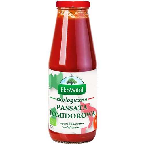 BIO Passata pomidorowa  EkoWital 680 g