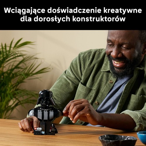Star Wars Popiersie Dartha Vadera 75439 LEGO 1 sztuka