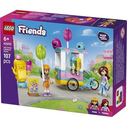 Zestaw Friends Stoisko z lodami i balonami 42692 LEGO 1 sztuka