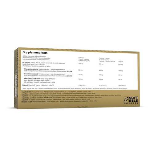 Gold Omega 3 D3+K2 Sport Edition  Olimp 60 kapsułek