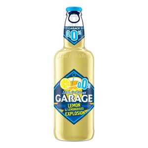 Piwo bezalkoholowe smakowe Lemon and Lemongrass Explosion alk. 0,5% obj. Garage 400 ml