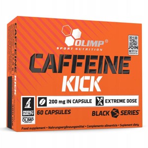 Spalacz tłuszczu Caffeine Kick 200Mg Nutrifarm 60 kapsułek