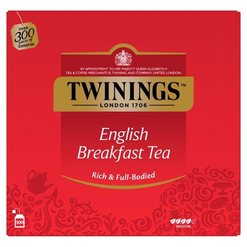 Herbata czarna English Breakfast Twinings 100 torebek