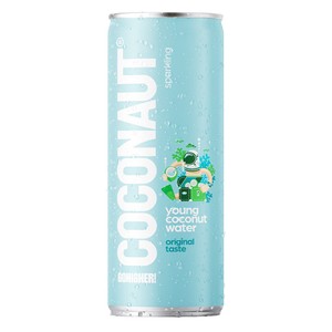 Gazowana woda kokosowa z młodego kokosa Coconaut 320 ml
