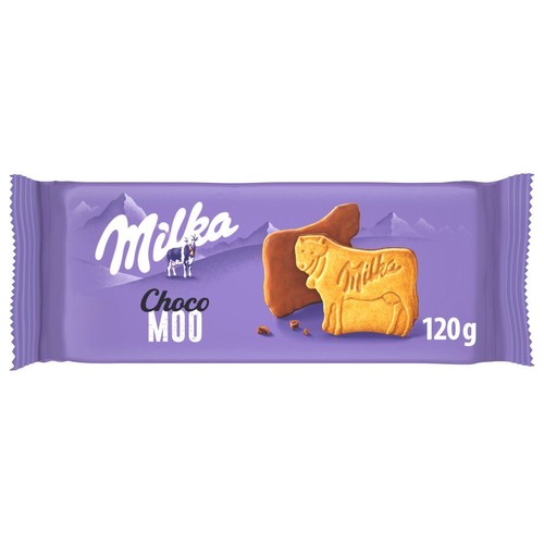 Ciastka oblane czekoladą Choco Moo Milka 120 g