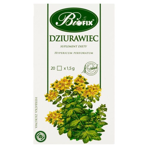 Herbata ziołowa Dziurawiec BiFix 20 torebek