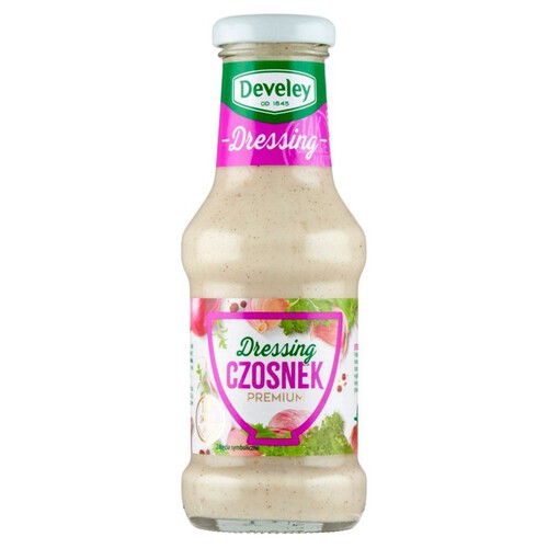 Dressing czosnek Develey 250 ml