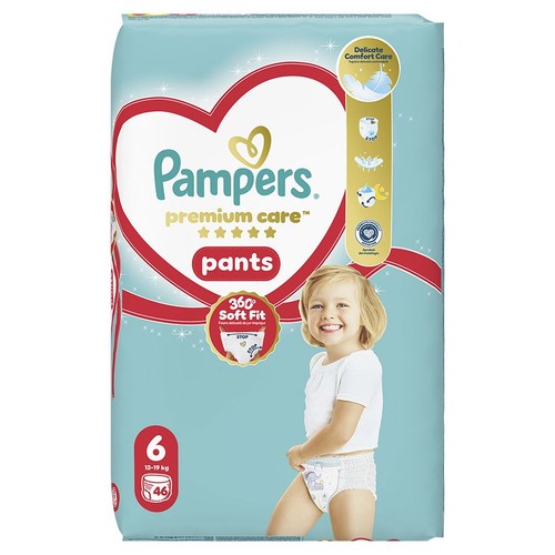 Pieluchomajtki Premium Care 6 15+ kg Pampers 42 sztuki