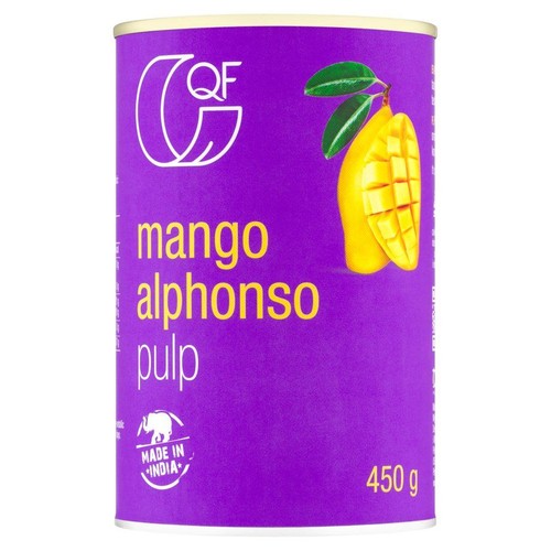 Pulpa z mango alphonso bez dodatku cukrów Quality Food 440 g