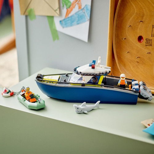 City Pościg łodzią policyjną 60456 LEGO 1 sztuka
