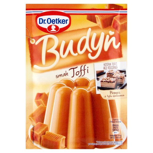 Budyń o smaku toffi Dr. Oetker 142 g