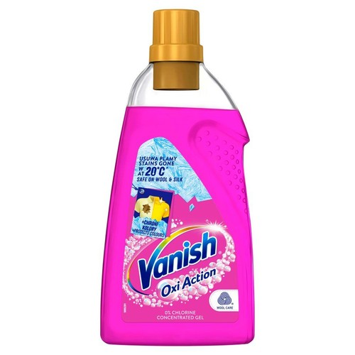 Odplamiacz do tkanin Oxi Action Żel  Vanish 1,5 l