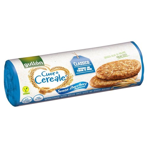 Pełnoziarniste ciastka ze zbożami bez dodatku cukrów Gullon 280 g