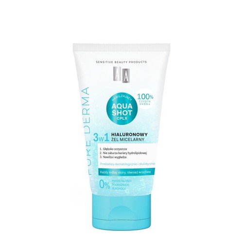 Hialuronowy żel micelarny 3 w 1 AA  150 ml