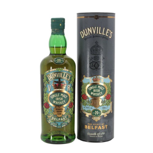 Whisky Oloroso Single Malt alk.46% obj. DUNVILLES 700 ml